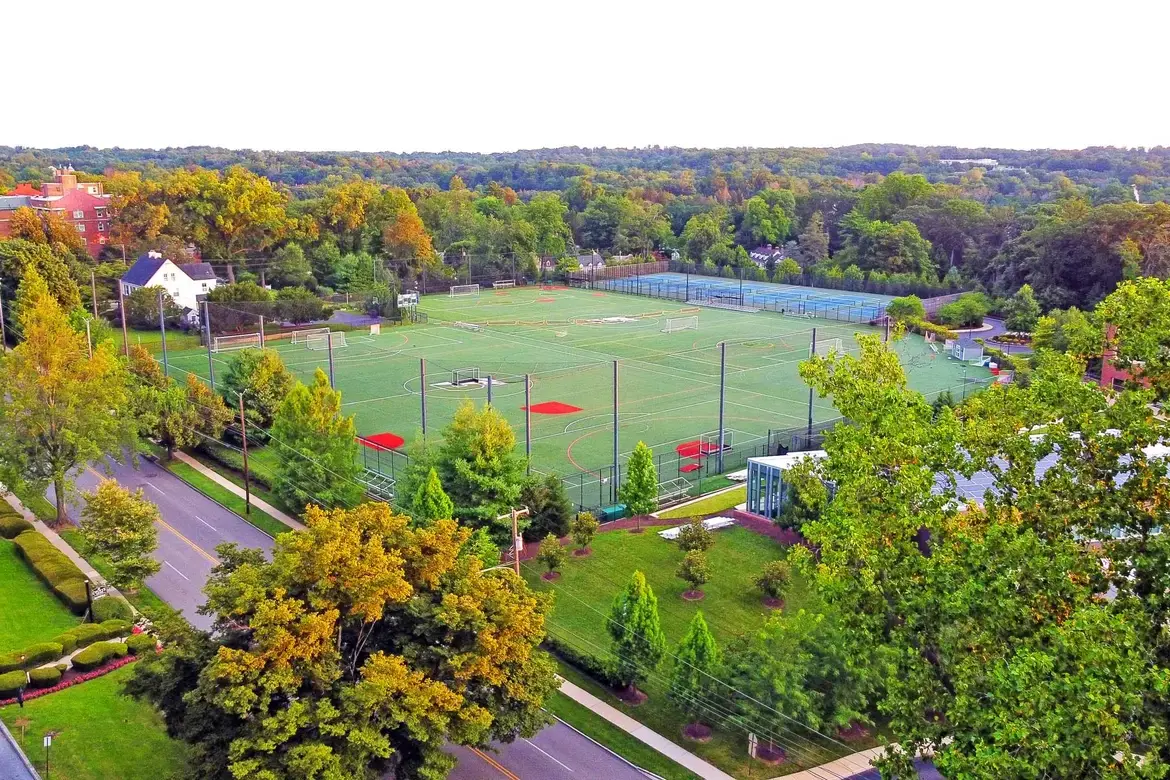 Shipley atheltics fields and buildings