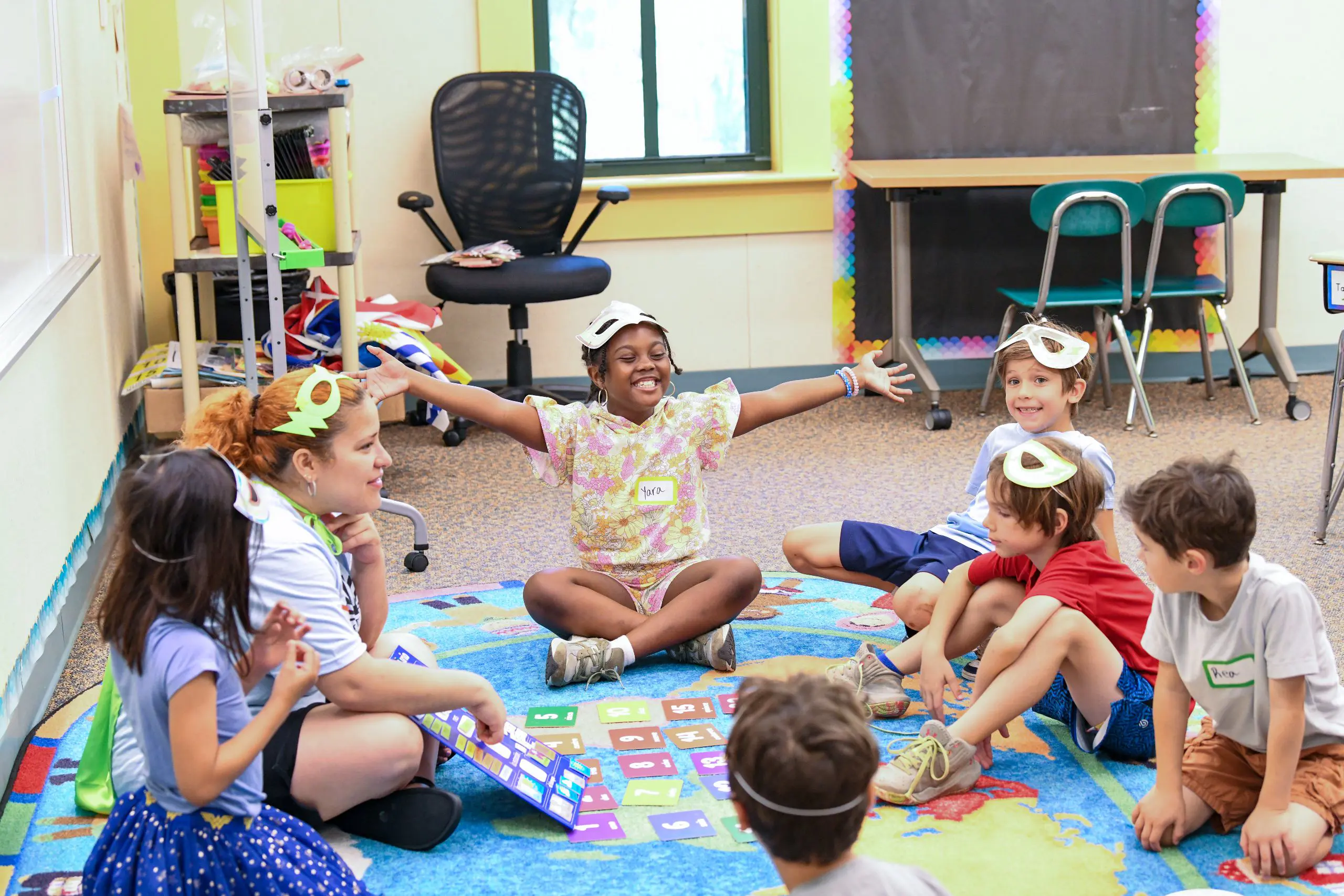 Students at camp