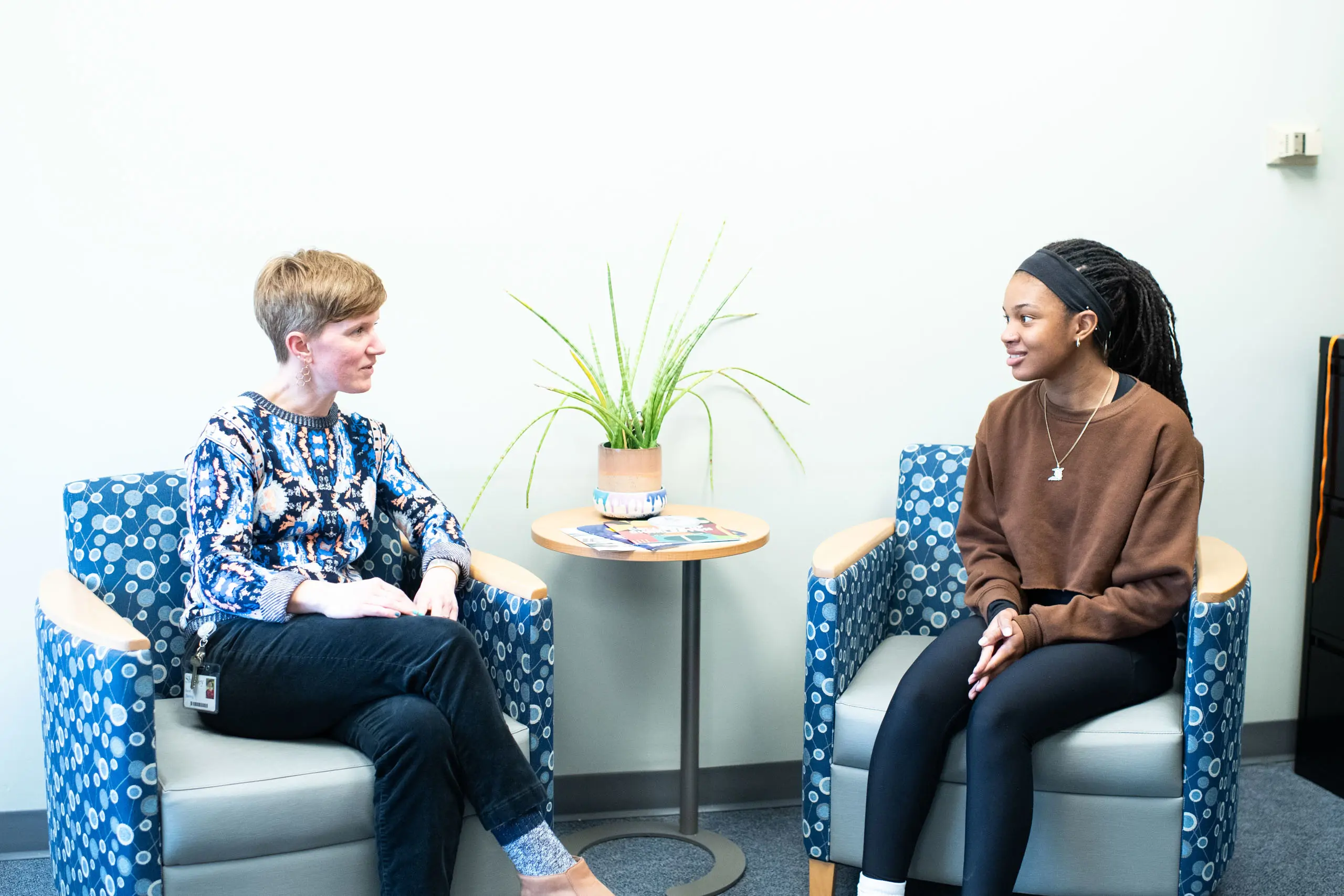 Student and college counselor