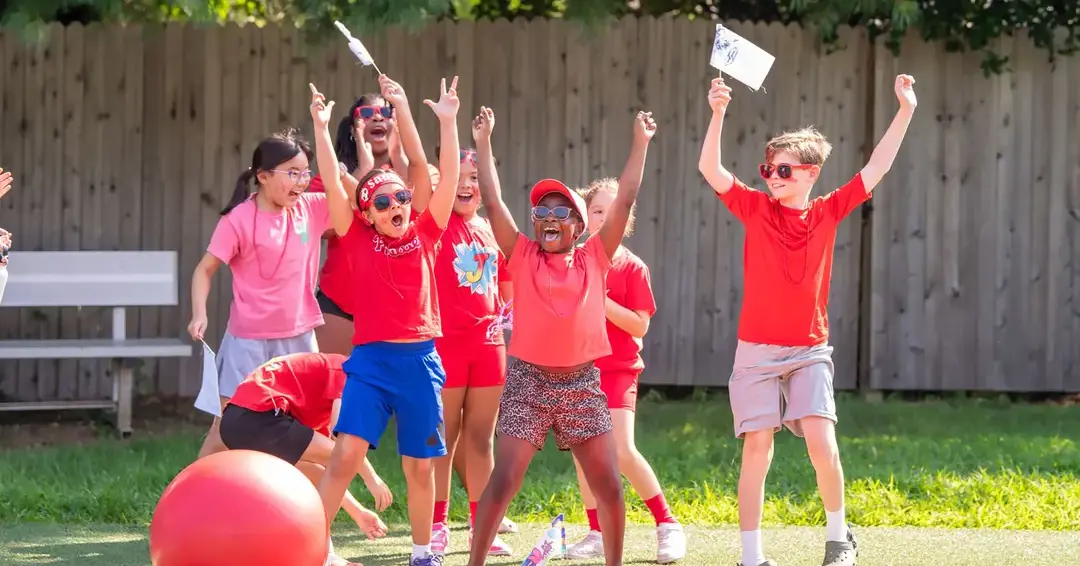 Shipley students at day camp