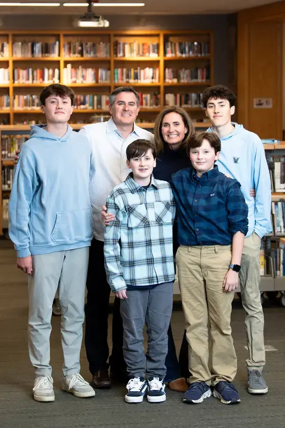 Photo of the Flannelly Family