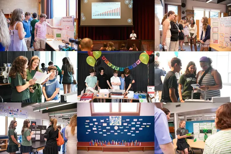 Middle School capstone projects