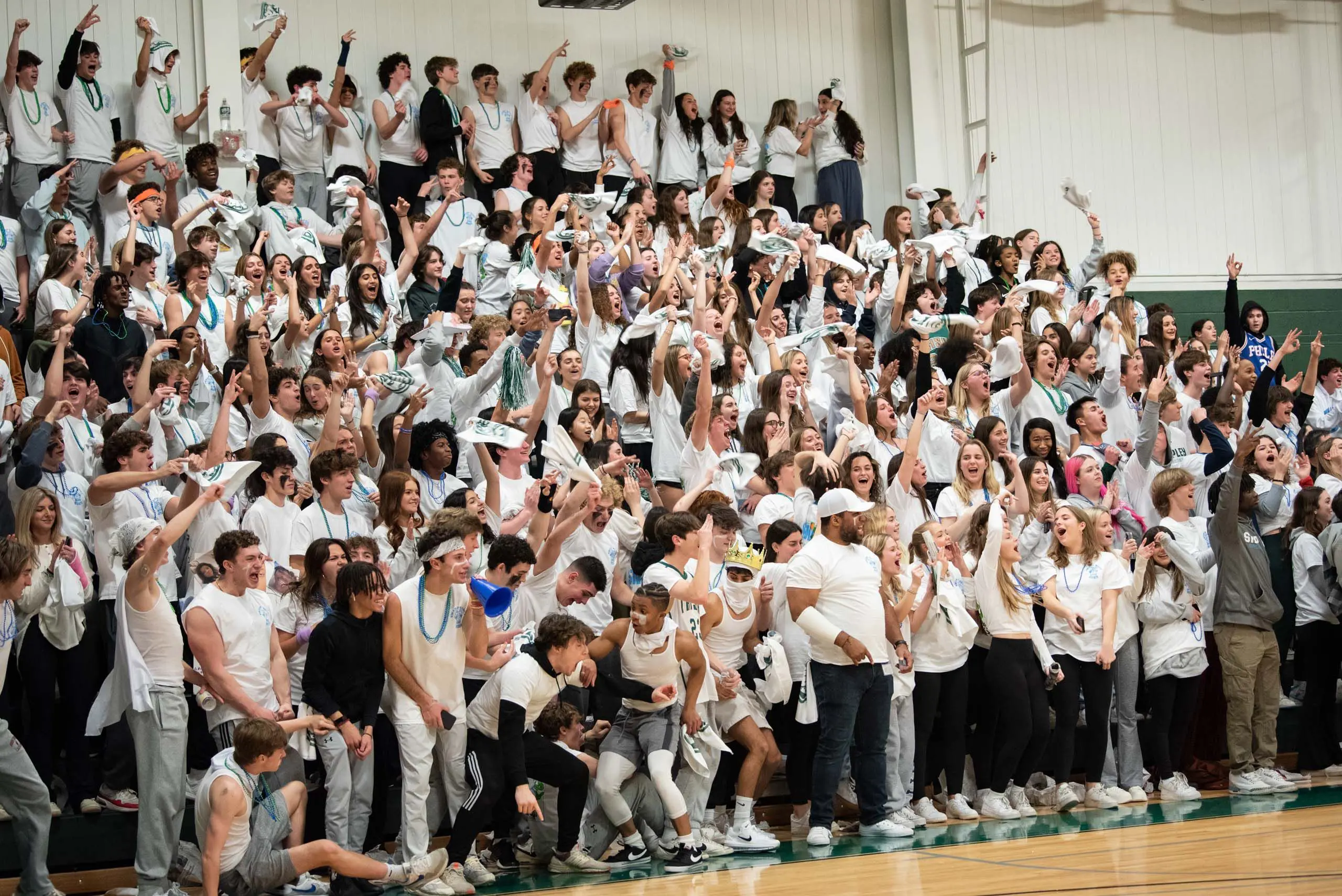 Students at swamp night