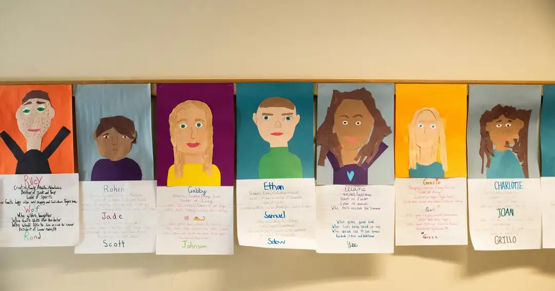 Lower school student art work