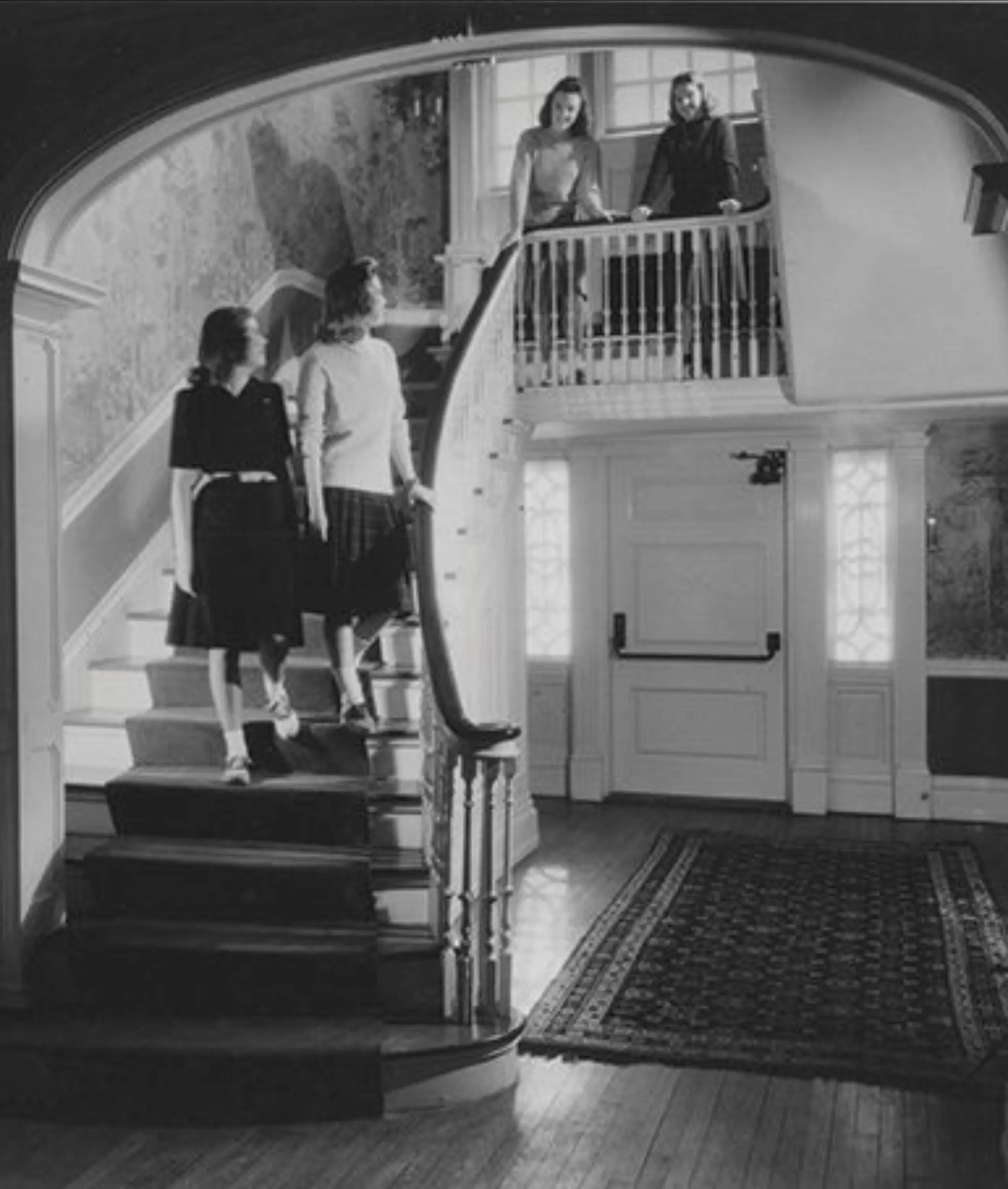 Students in shipley house