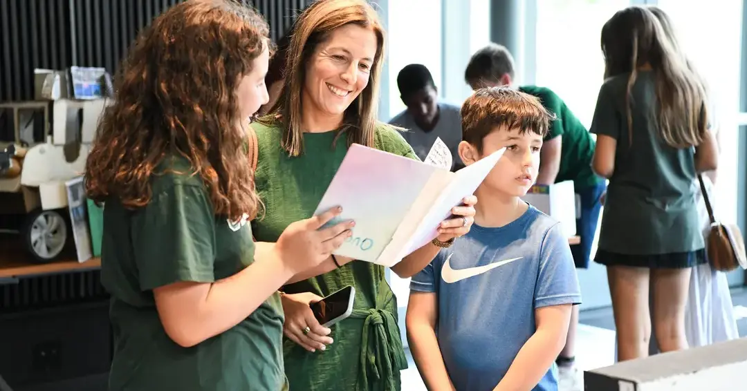 Students reading